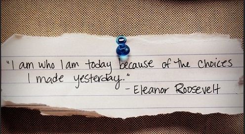 I-am-who-I-am-today-because-of-the-choices-I-made-yesterday-Eleanor-Roosevelt